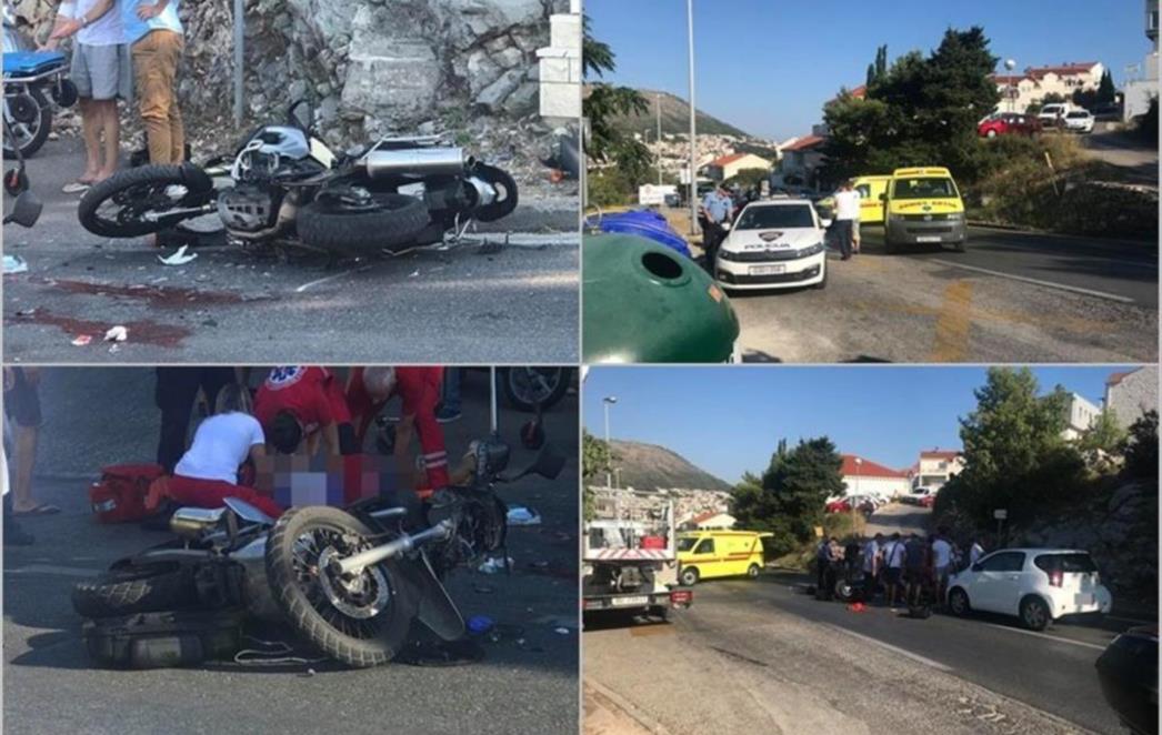 SUDARILA SE DVA MOTORA Nesreća na skretanju za Solitudo, ima ozlijeđenih (FOTO)