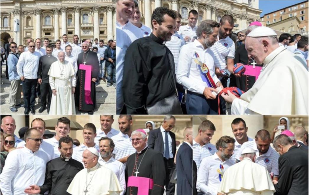 Jugovo  izaslanstvo  na  prijemu  kod  pape  (FOTO)