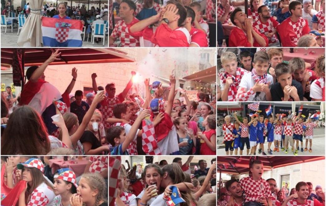 Kako se u Dubrovniku ispratio dramatičan remi protiv  Češke! (FOTO+VIDEO)
