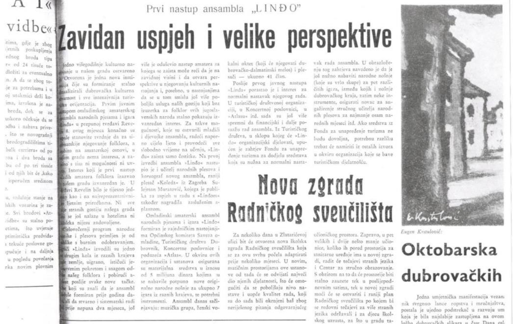 Susret prve generacije Linđovaca iz 1965.