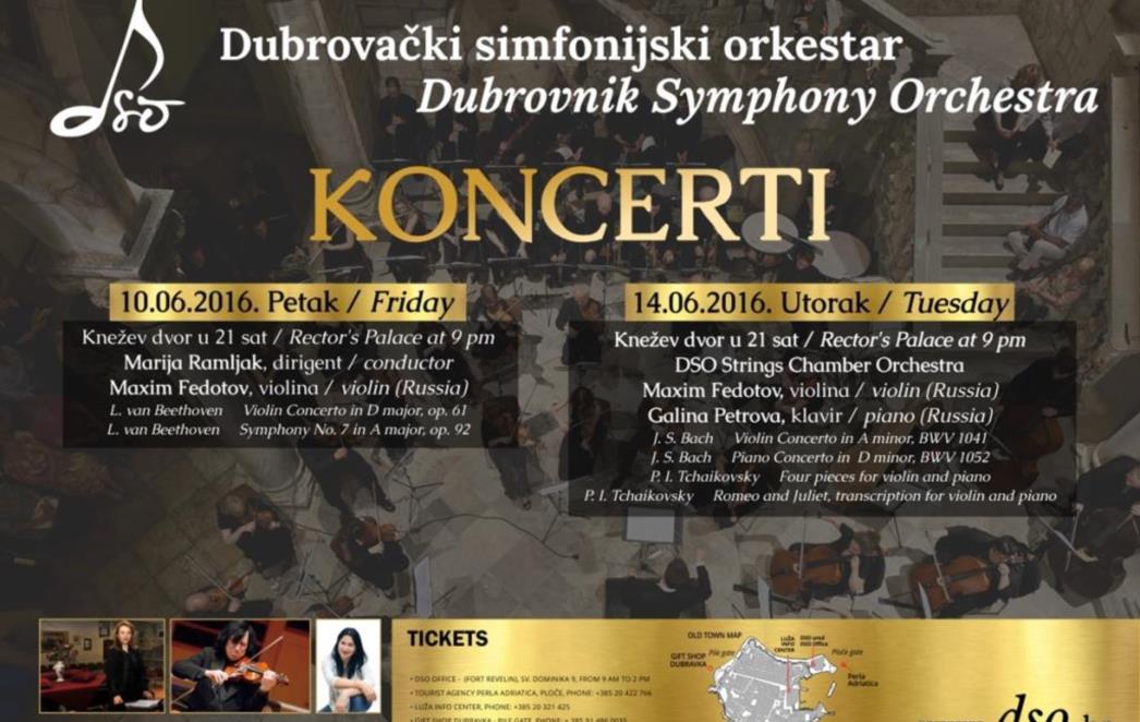 Najbolji moskovski duo i Gudački komorni orkestar DSO-a