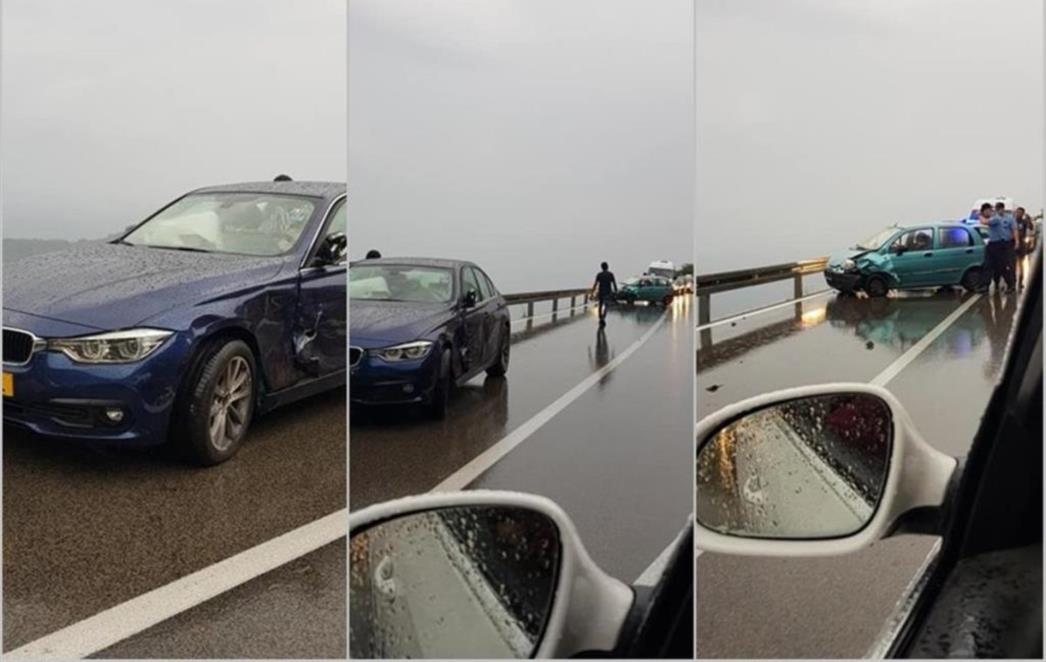 SUDARILA  SE  DVA  AUTOMOBILA  Prometna  nesreća  kod  skretanja  za  Bosanku  (FOTO)