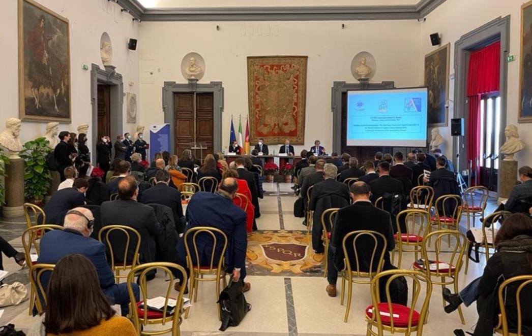 Župan Dobroslavić na konferenciji o unaprjeđenju teritorijalne suradnje u Rimu