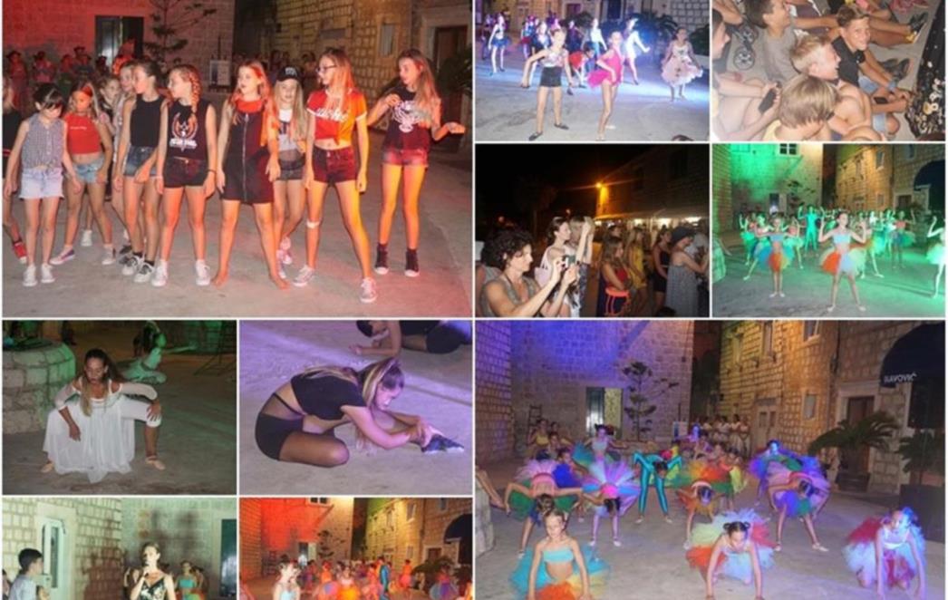 PUBLIKA ODUŠEVLJENA Djevojke iz Plesnog studija Lazareti nastupile na Lopudu (FOTO/VIDEO)