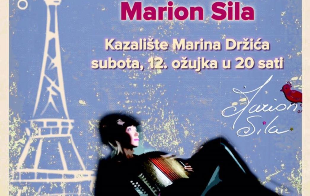 'Pjev nimfe kristalnog  glasa': Marion Sila u Kazalištu  Marina  Držića