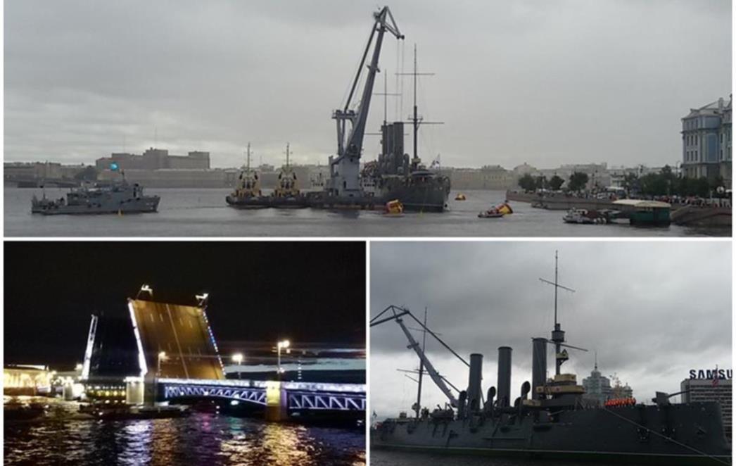 AURORA BLISTA U PUNOM SJAJU Povratak  krstarice  koja je izazvala revoluciju (FOTO+VIDEO)