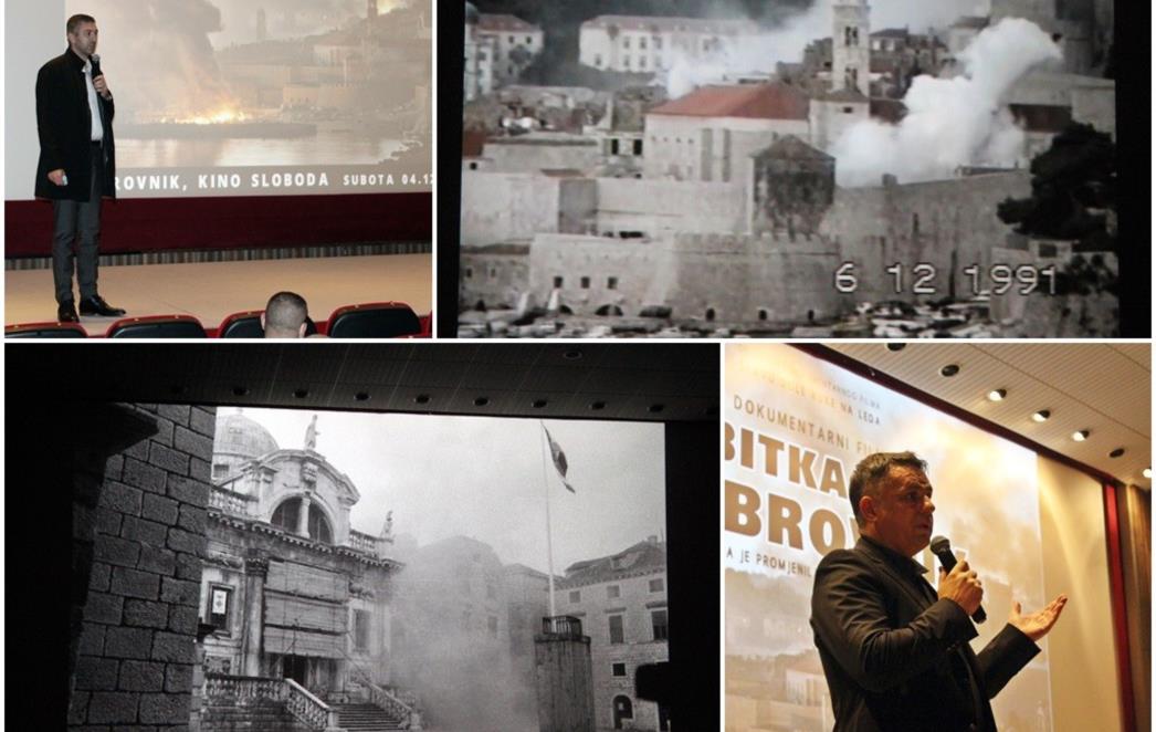 Film "Bitka za Dubrovnik" premijerno prikazan ususret Danu dubrovačkih branitelja