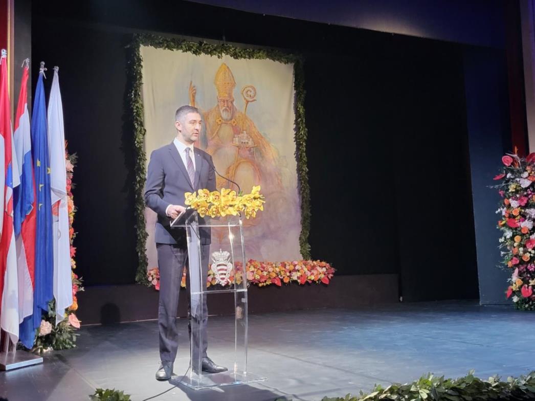 Govor gradonačelnika Mata Frankovića uz Dan Grada i Festu svetog Vlaha 2023.