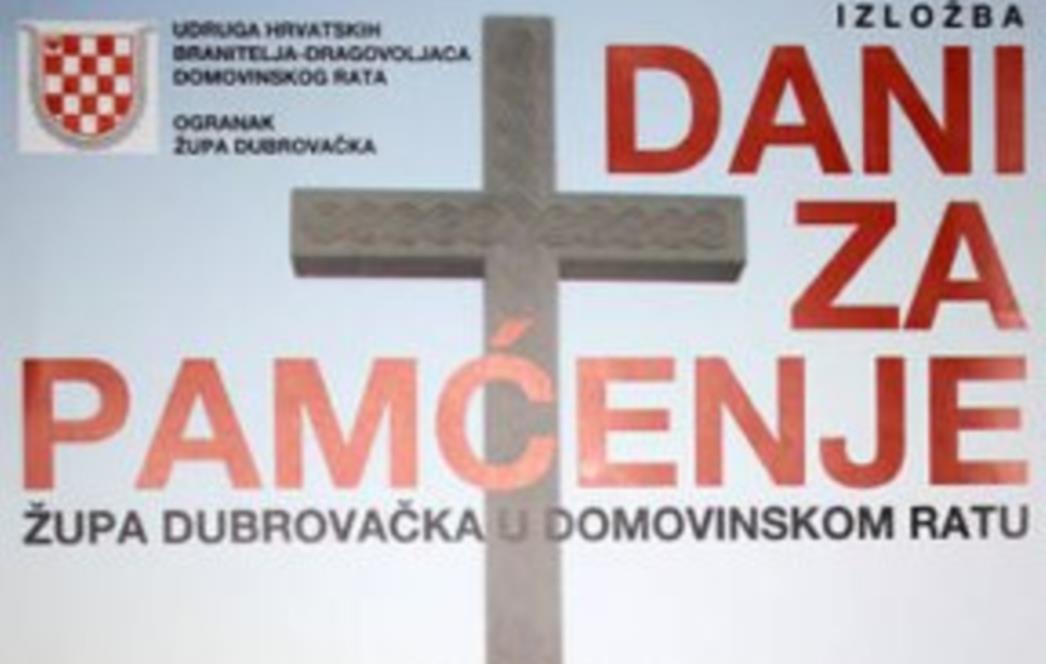 Otvara se izložba 'Dani za pamćenje' u Mandaljeni