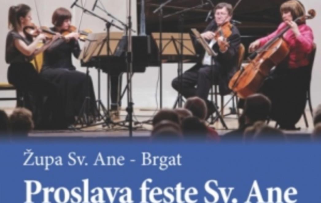 Proslava Svete Ane na Brgatu 