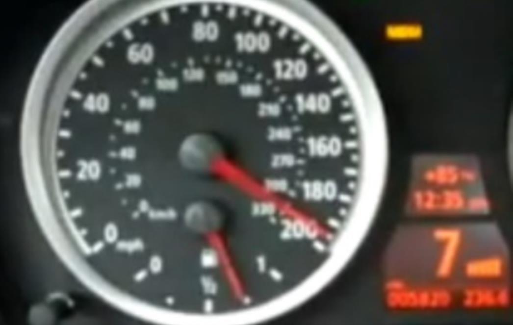 MANIJAKALNA VOŽNJA Snimao vožnju mobitelom pri 325 km/h