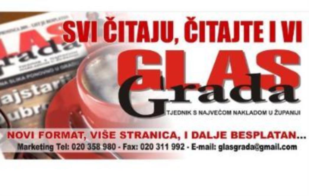 U novom broju Glasa Grada pročitajte