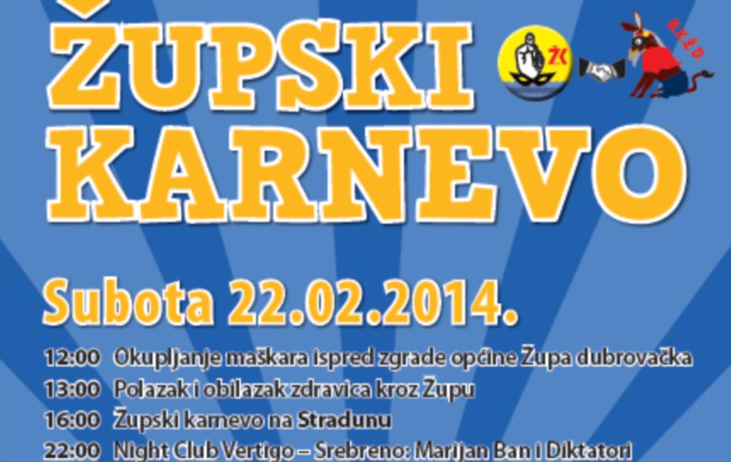 Župski karnevo dolazi na Stradun!