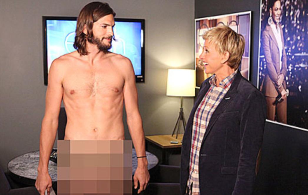 Ashton Kutcher šokirao Ellen DeGeneres: Došao posve gol