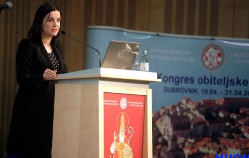 Marija Vučković na svečanom otvaranju kongresa obiteljske medicine
