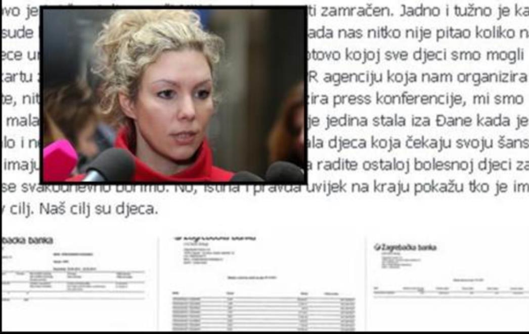 NORINA MAJKA NAPALA UDRUGU HRABRO DIJETE, A ONI ODGOVORILI:  Evo ovo je taj 'nestali novac' od Norina liječenja