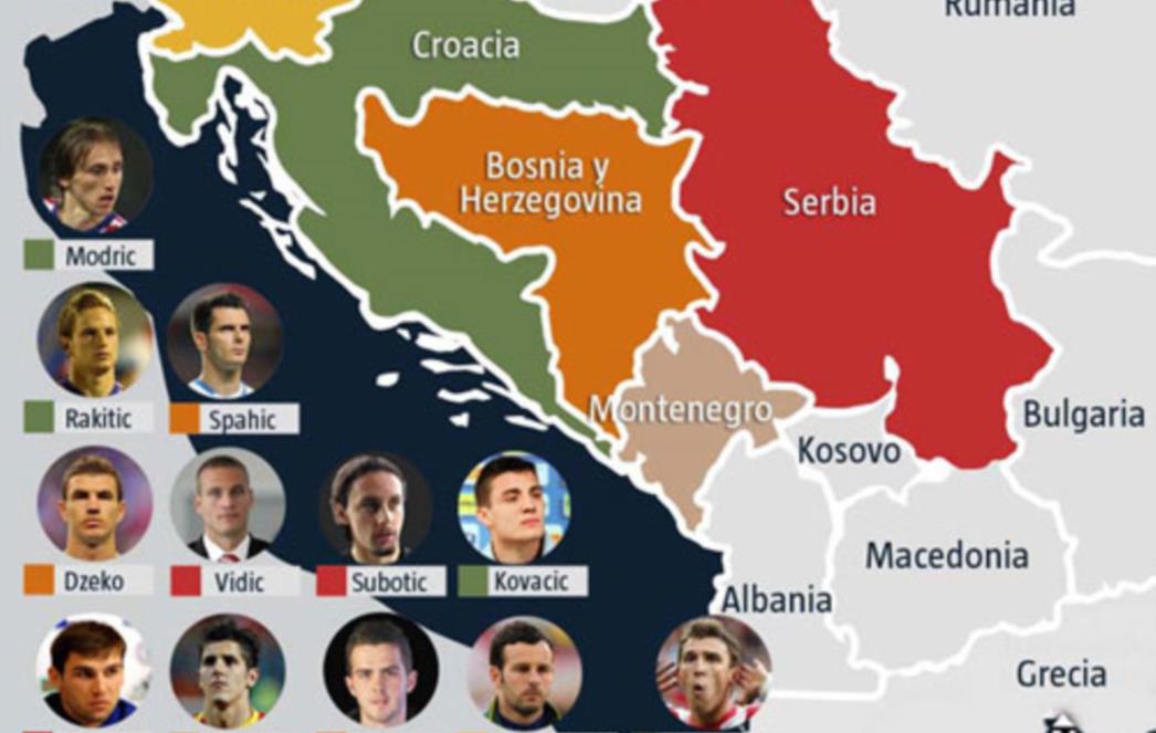 Južnoamerikanci sastavili Dream Team bivše Jugoslavije. Dio Herceg-Bosne pripojili Hrvatskoj