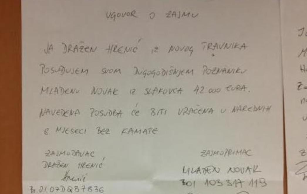 Evo zašto je šef međimurskog SDP-a 'pao' s gomilom keša na granici