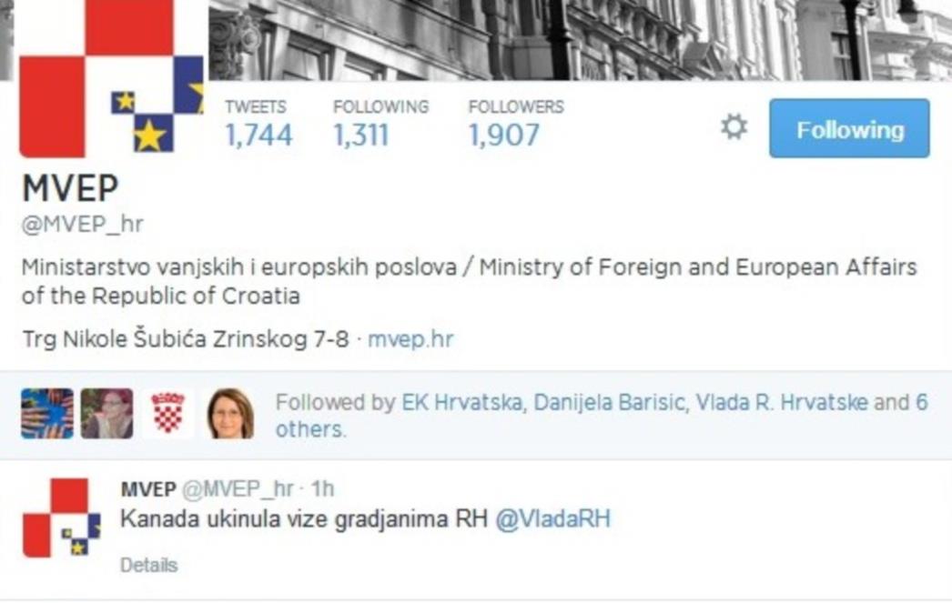 KOJI ŠLAMPERAJ: Ministarstvo Vesne Pusić objavilo ukidanje viza za Kandu, koje su ukinute porije nekoliko godina
