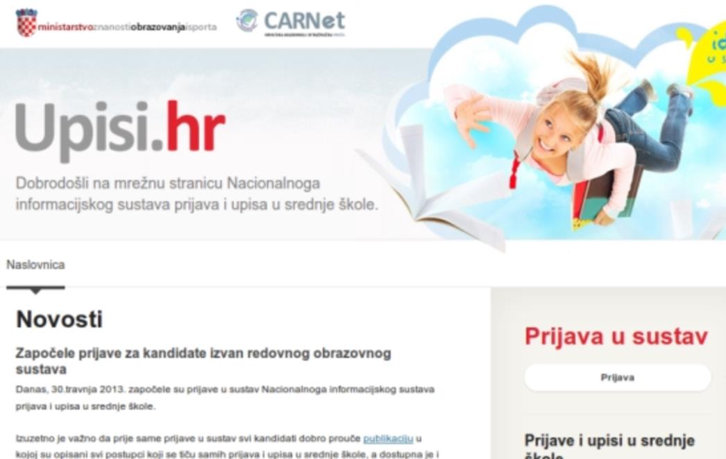 Završavaju e-upisi u srednje škole