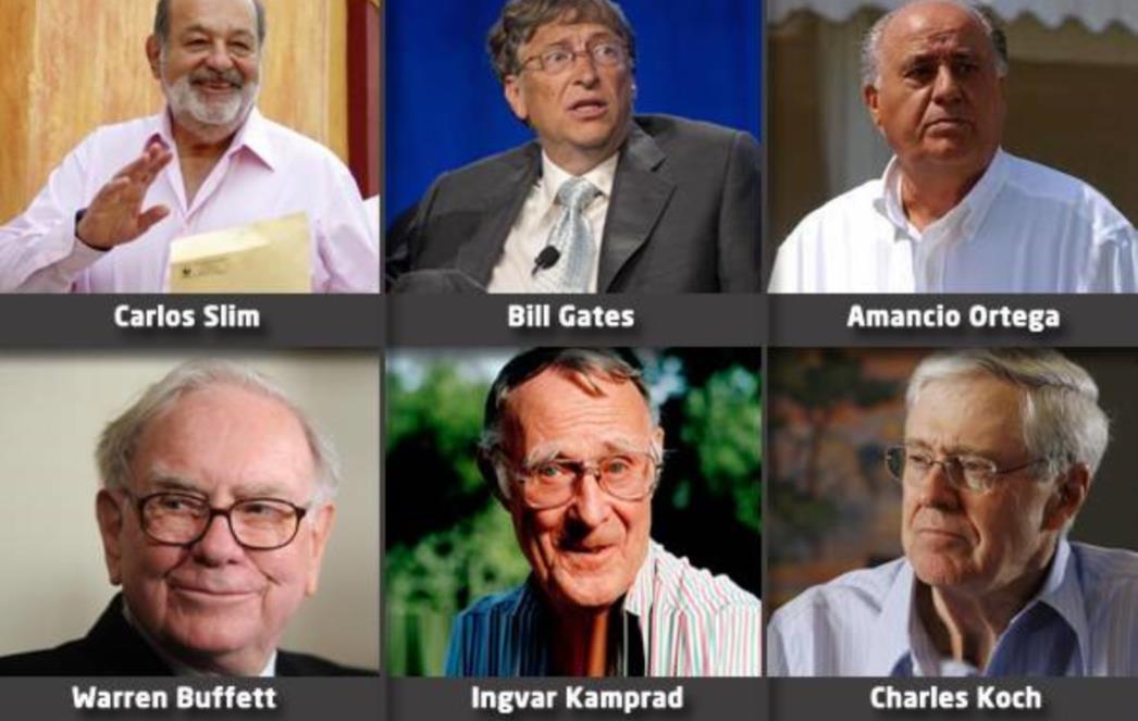 LISTA NAJBOGATIJIH: Ovo su ljudi koji vuku konce globalne ekonomije