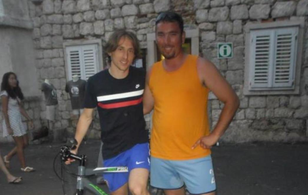 Luka Modrić odmara na Mljetu (FOTO)