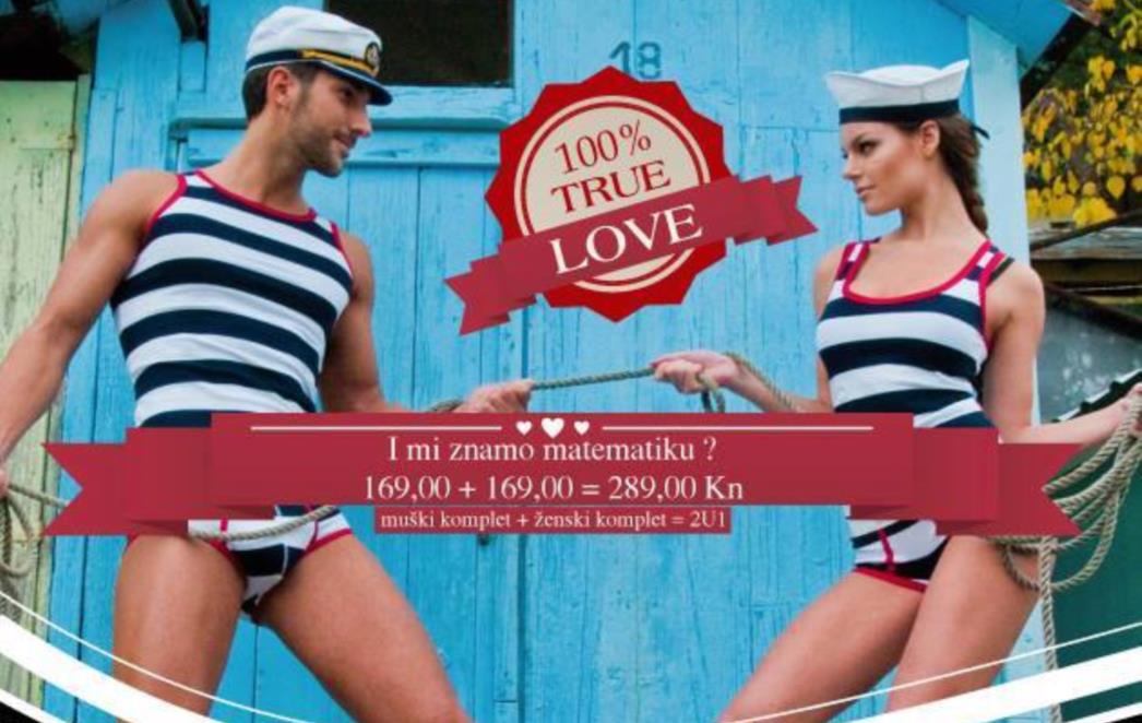 POPUSTI KOJE NE SMIJETE PROPUSTITI: Deset dana ljubavi uz Lodoli underwear