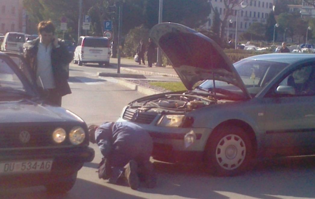 Prometna nesreća u Gružu pokraj Radeljevića!