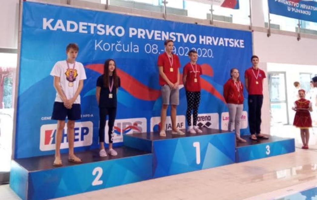 PK JUG: Vlahu dvije medalje na Prvenstvu Hrvatske za kadete