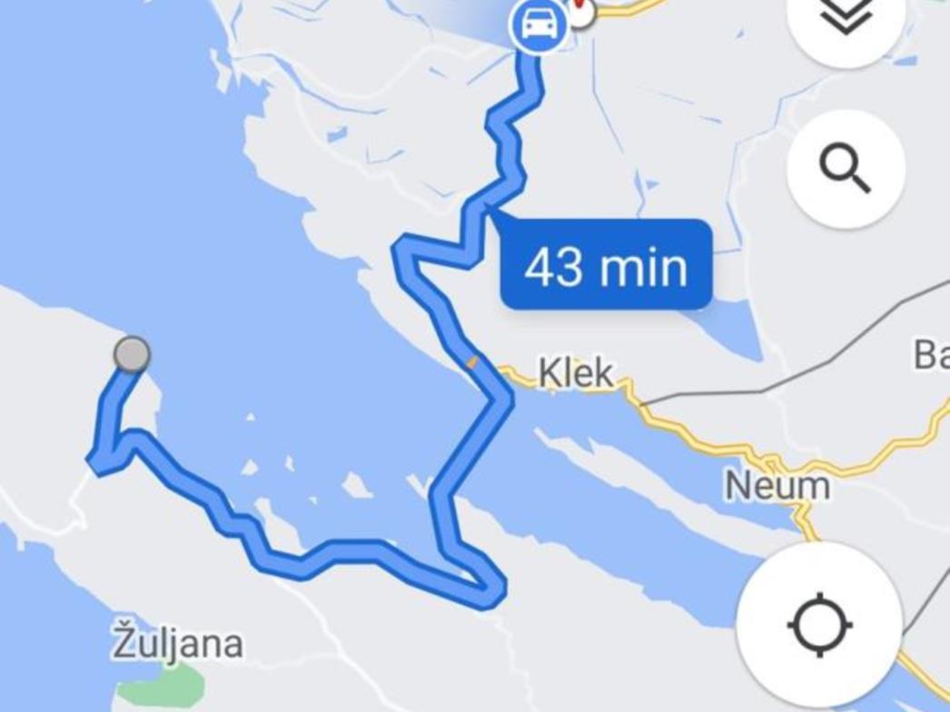 Google već otvorio Pelješki most