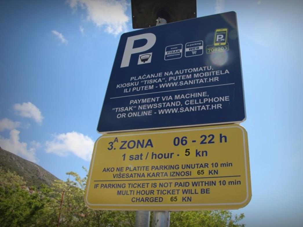 VAŽNA OBAVIJEST IZ SANITATA Usluga naplate parkinga na aparatima neko vrijeme neće raditi