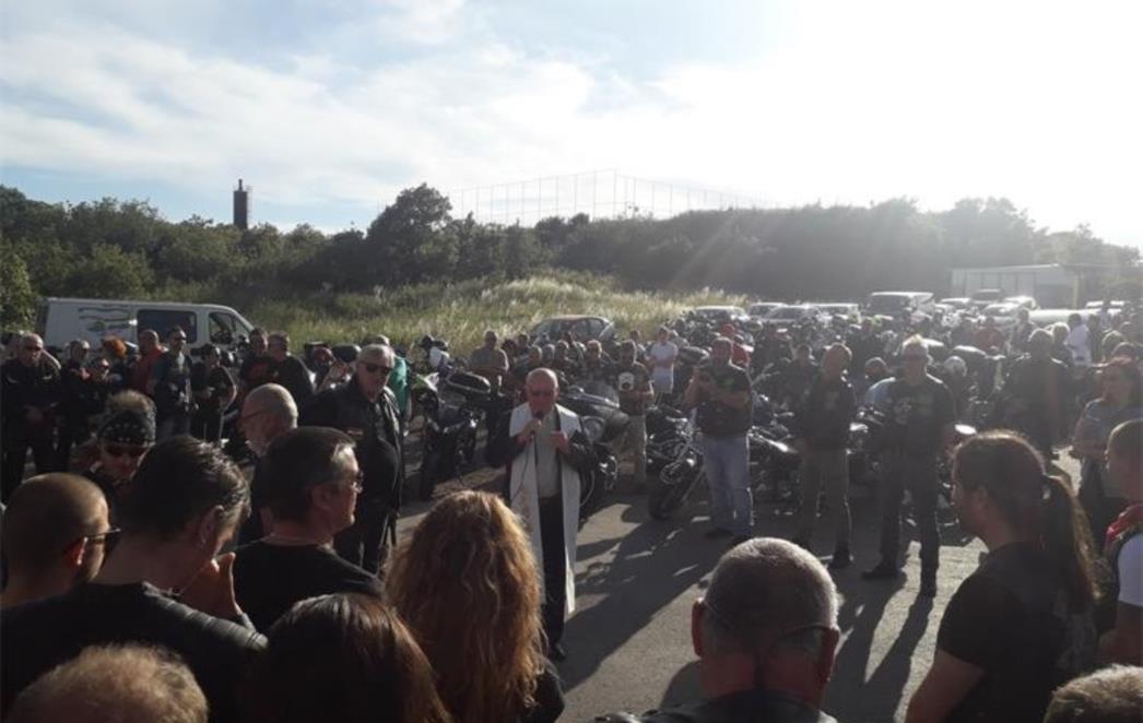 Prometna policija sudjelovala na blagoslovu motocikala (FOTO)