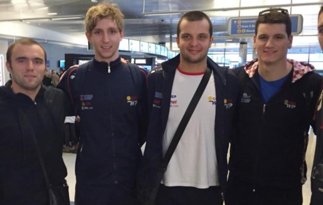 Hrvatska vaterpolska reprezentacija u SAD-u na pripremama