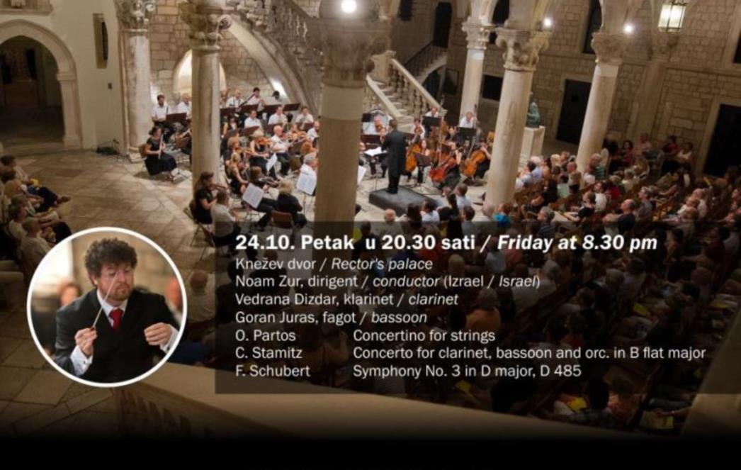 DSO OPET U DVORU: Partos, Stamitz, Schubert za glezbene sladokusce  