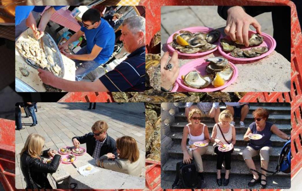 PUNE RUKE POSLA ZA ŠKOLJKARE: Planule kamenice na Stradunu, a i vina se popilo! (FOTOGALERIJA)