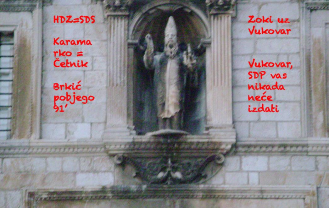 IMA LI TOME KRAJA: Dubrovnik opet išaran neprimjerenim porukama, Vlahušić i Bazdan vrlo oštro reagirali