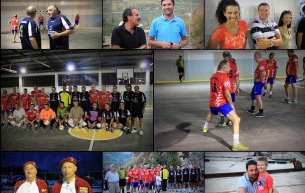 VESELO U KOMOLCU: Revijalnom utakmicom otvorena sportska dvorana! (FOTOGALERIJA)