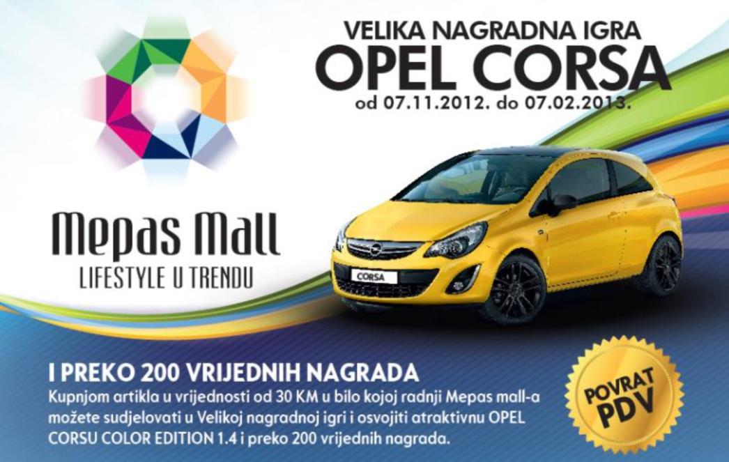 VELIKA NAGRADNA IGRA MEPAS MALL-A