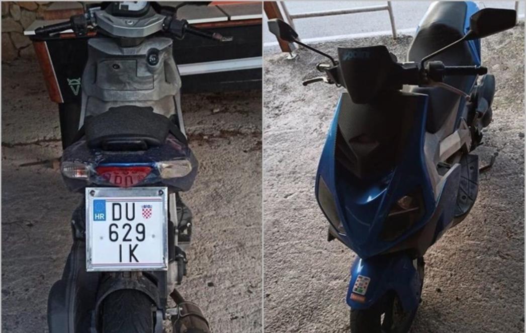 JESTE LI GA VIDJELI? U Cavtatu ukraden moped (FOTO)