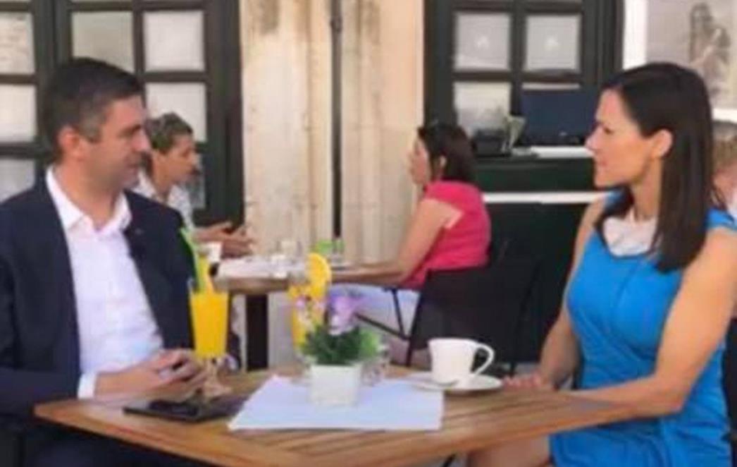 PROMOCIJA SAMO TAKVA! Franković s novinarkom ABC-a: Pozvao Amerikance da dođu u Dubrovnik! (VIDEO)