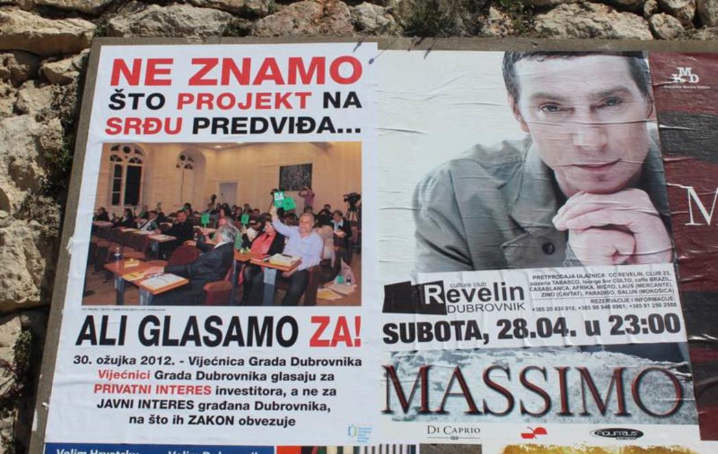 OSVANULI PLAKATI: Glasamo ZA golf, ali ne znamo zašto!