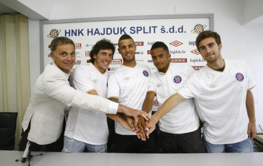 FOTO Hajduk predstavio pojačanja: Vuković, Sarić, Lima i James