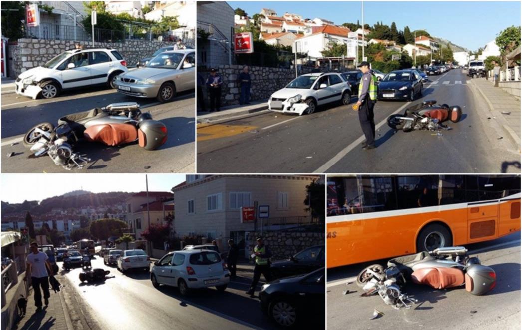 Prometna nesreća kod Čokolina: Dvije osobe ozlijeđene u sudaru automobila i motocikla