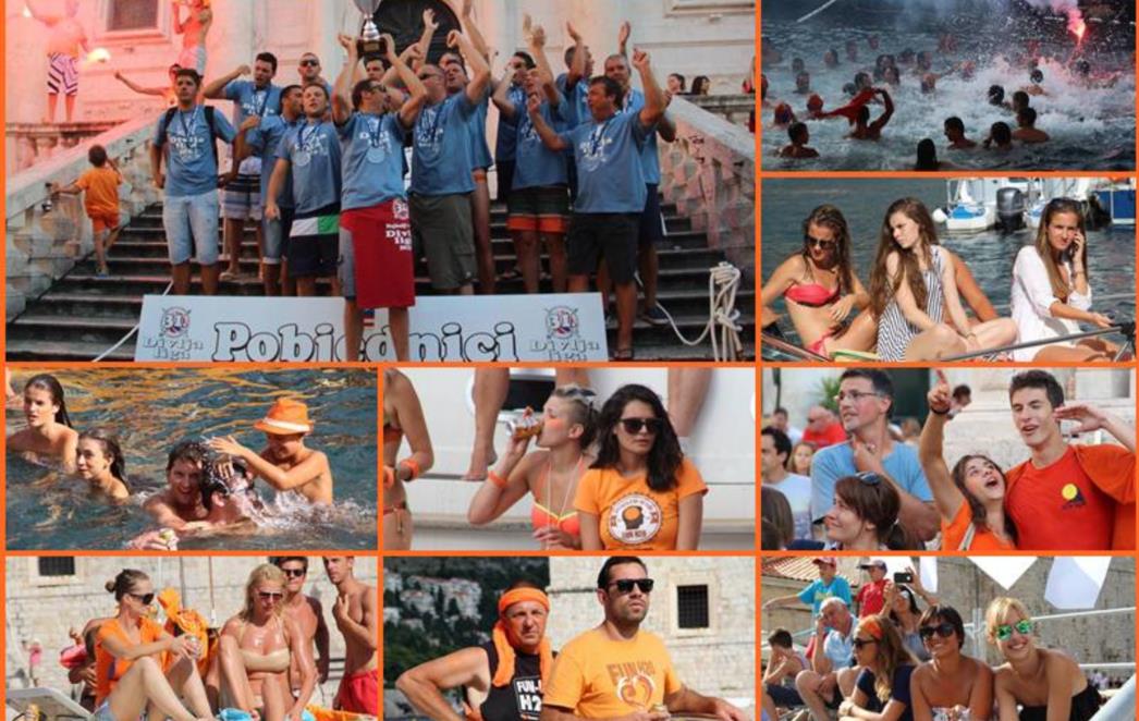 SPEKTAKL U  PORTU: FUN H20 Mlini ovogodišnji pobjednik Divlje lige! /FOTOGALERIJA/