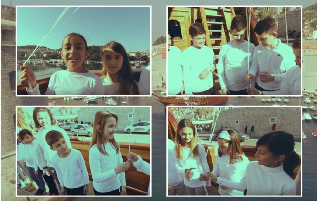Pogledajte kako su učenici OŠ Ivana Gundulića  poslali poruku mira (VIDEO)
