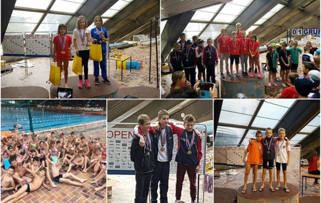 Puna vreća  medalja i  dobrih  rezultata  Jugovih  nada  u  Splitu