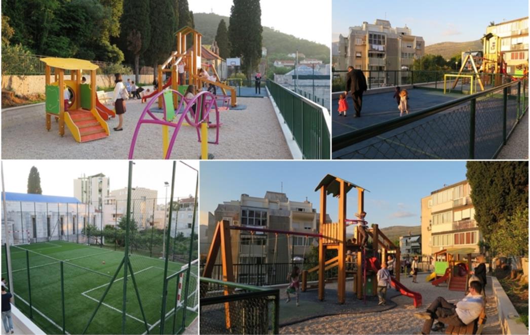 Svečano otvaranje   i  blagoslov  igrališta  pored  crkve  sv.  Mihajla