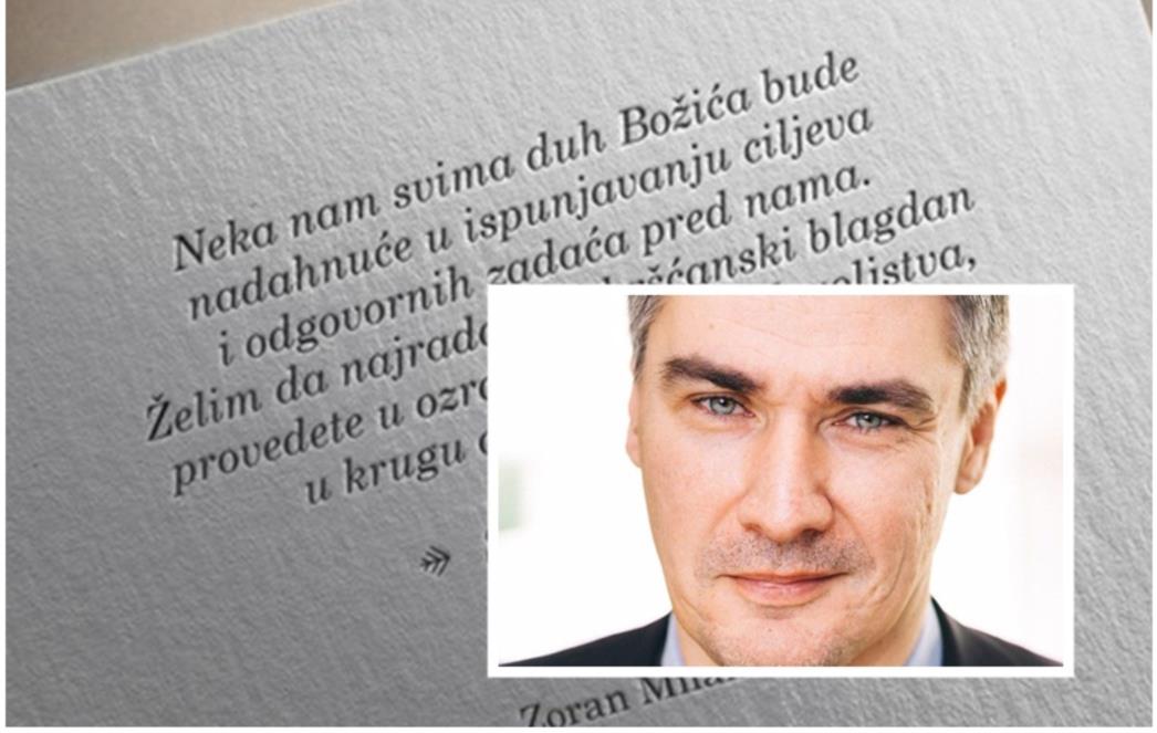 MILANOVIĆ ČESTITAO BOŽIĆ, A GRAĐANI  GA IZVRIJEĐALI: ‘Kako te nije  sram?’