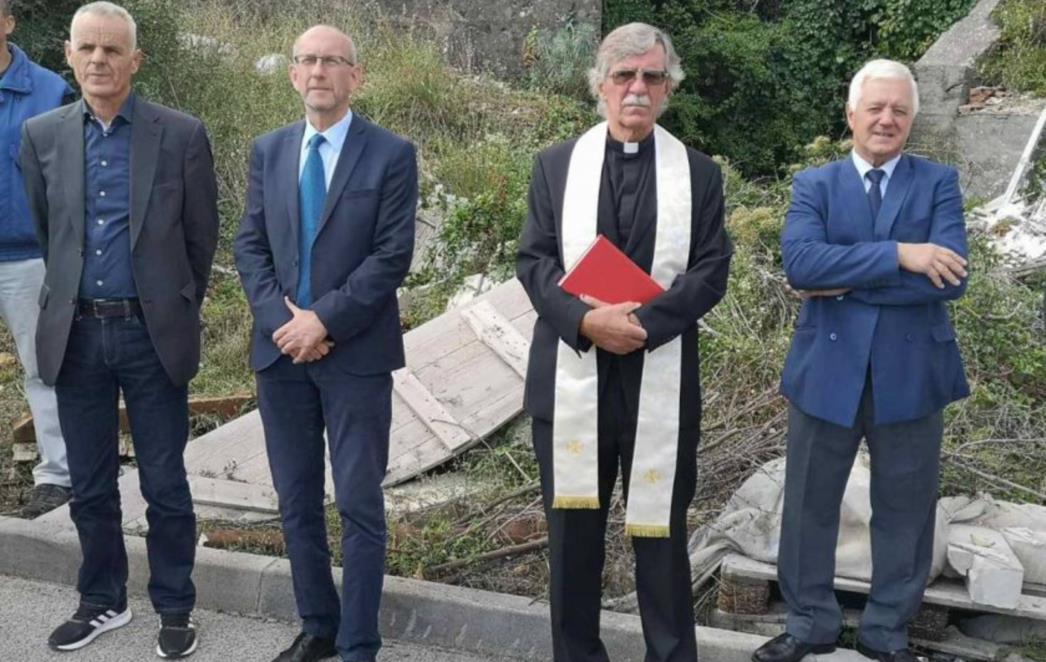 Otkrivanje spomen ploča u znak sjećanja na obranu Župe dubrovačke ﻿