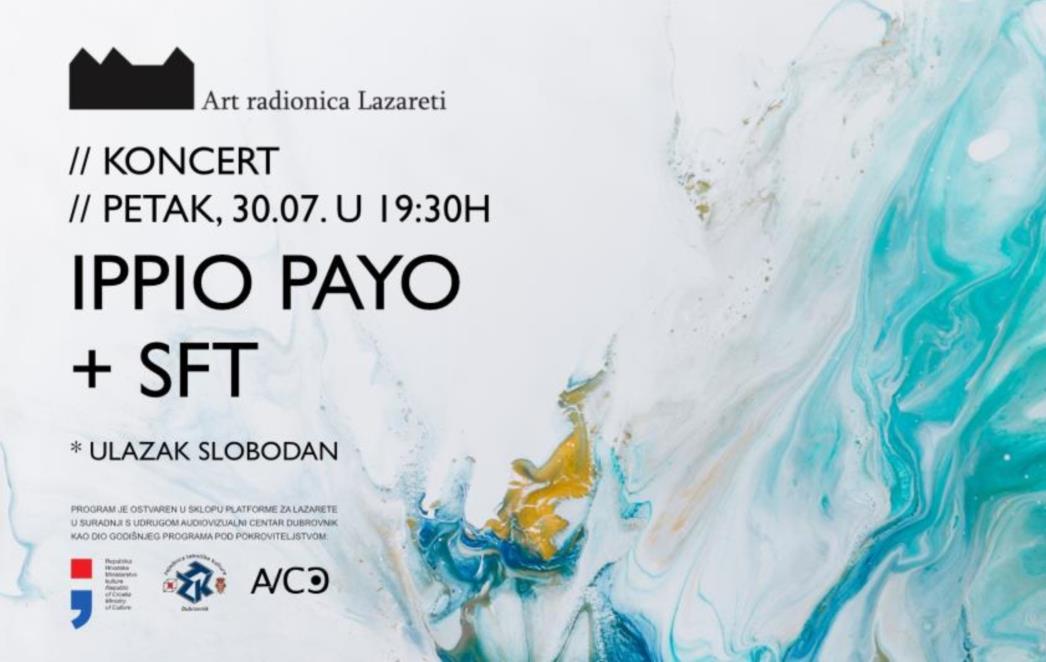 BESPLATNI koncert bandova Ippio Payo i SFT u Lazaretima